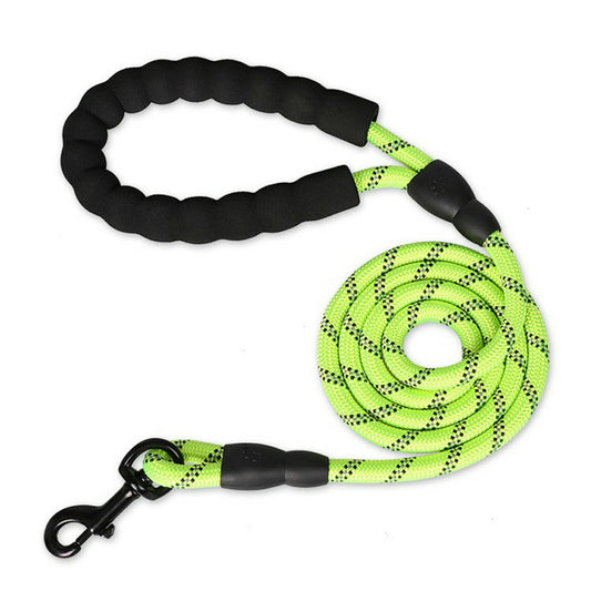 Dapucci Dog Lead / Leash - Reflective, Strong, 1.5M Long, Padded Handle